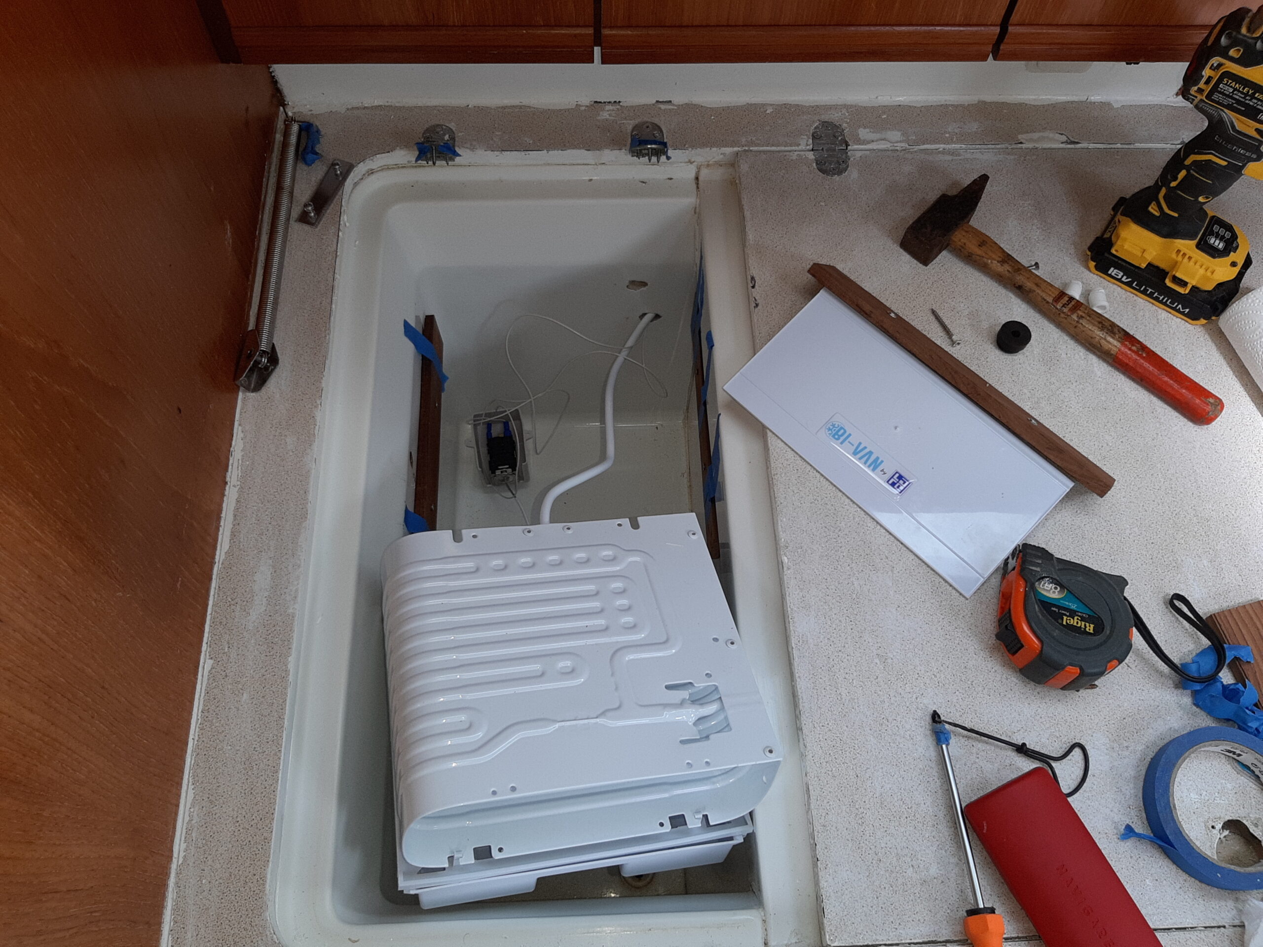 FRIGO VANO NUOVO INSTALLAZIONE