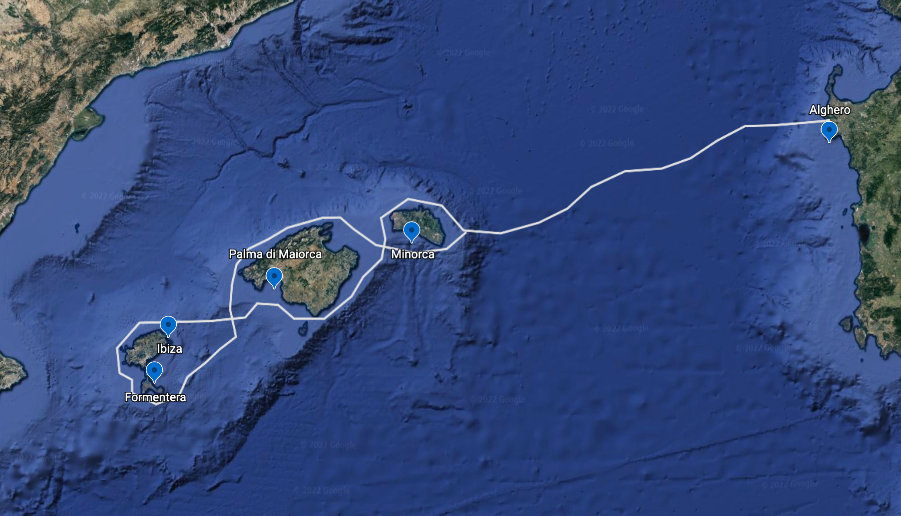 crociere in barca a vela per l'estate 2022 - Baleari